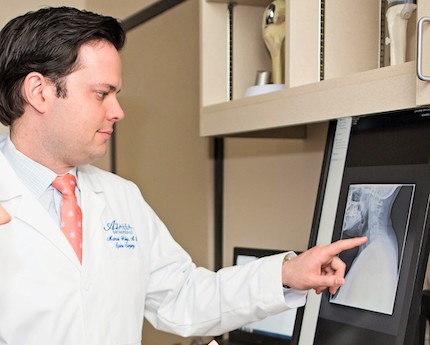 Dr. Wiley, a spine specialist, is apart of the trusted Azalea Orthopedic team.